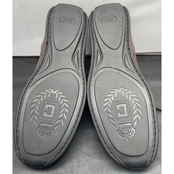 Chaps Polo RL Merc Brown Leather Deck Shoes Mens 9.5 Light Use Fast Shipping main image 7